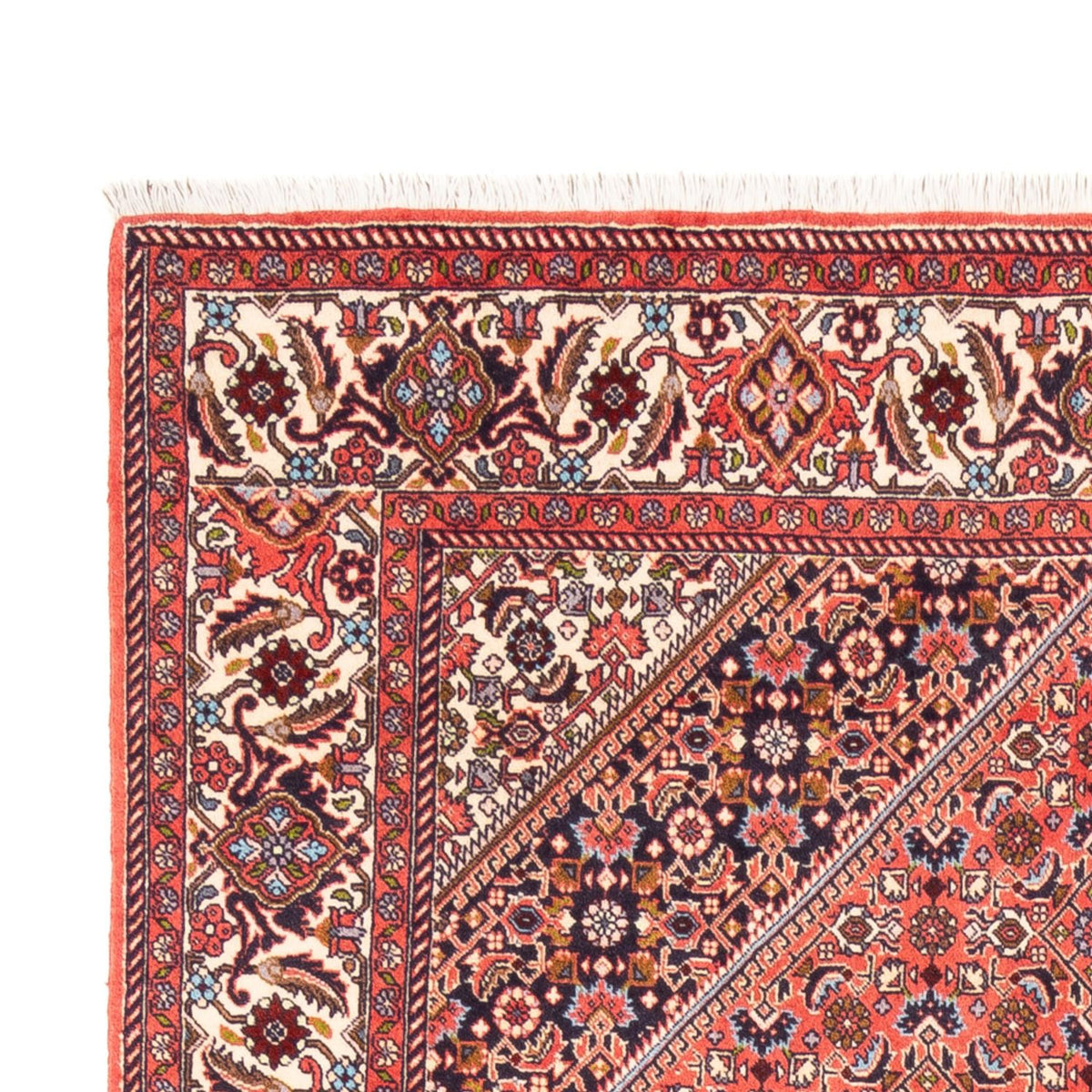 Tapis persan - Bidjar - 242 x 170 cm - rouge