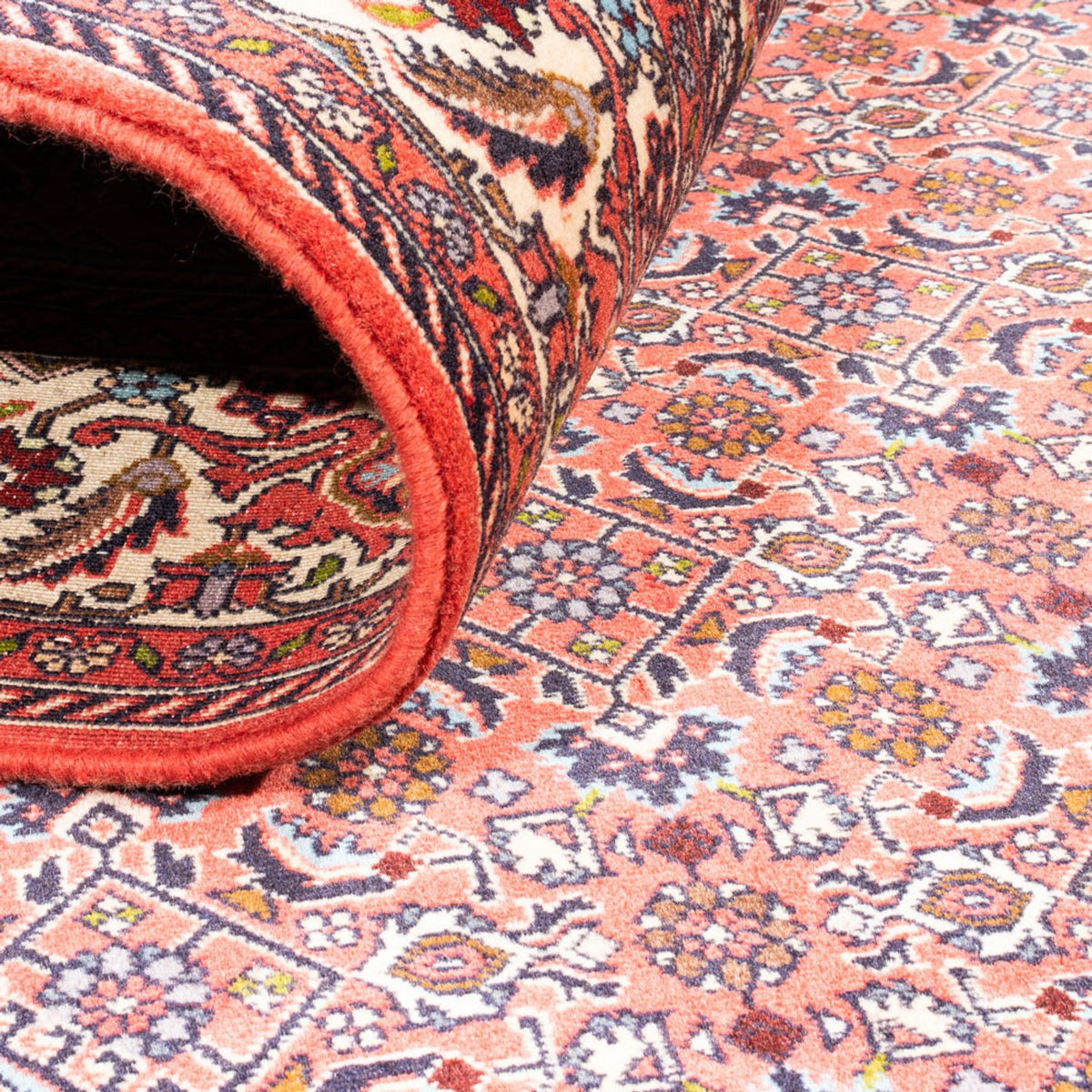 Tapis persan - Bidjar - 242 x 170 cm - rouge