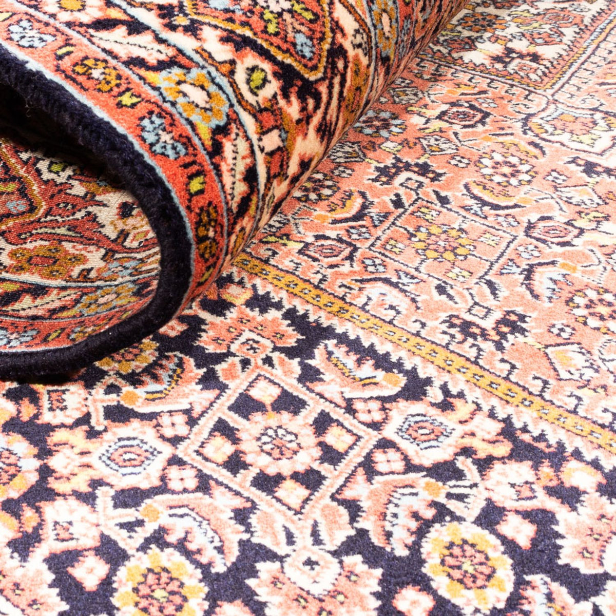 Tapis persan - Bidjar - 241 x 170 cm - rouge