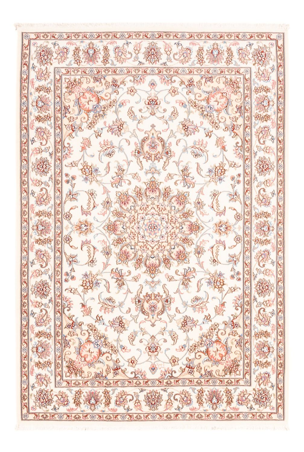 Tapis persan - Tabriz - 178 x 121 cm - crème