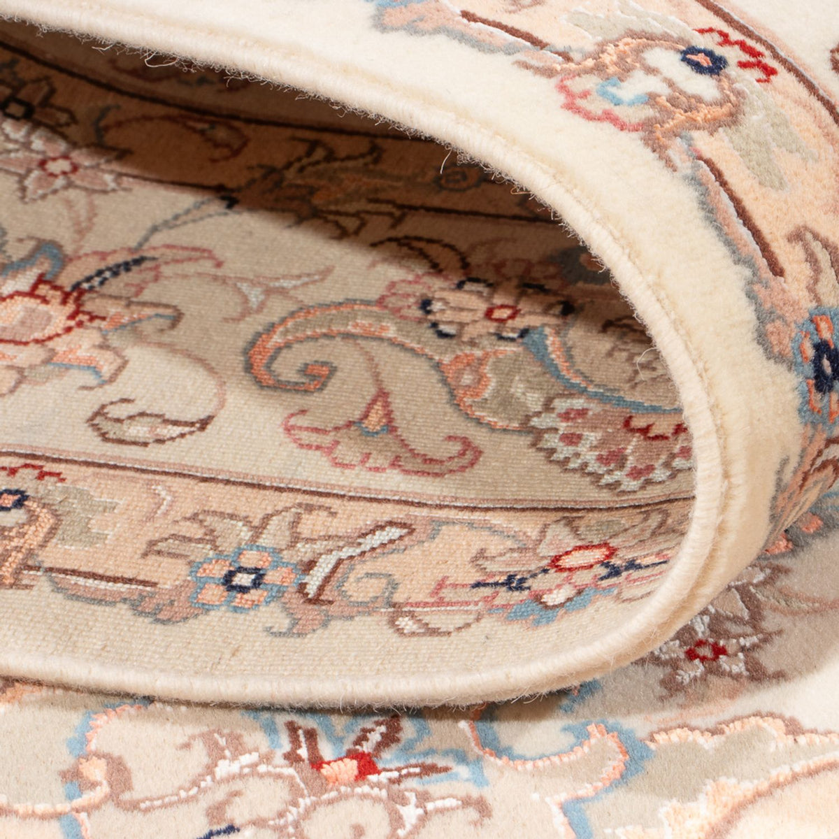 Tapis persan - Tabriz - Royal - 201 x 149 cm - crème