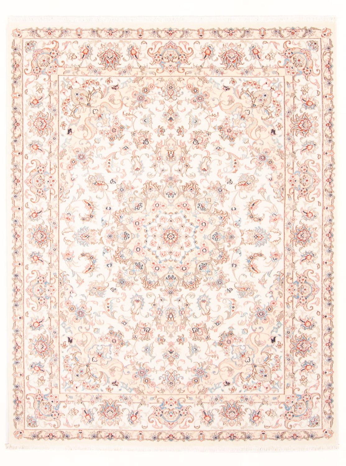 Tapis persan - Tabriz - Royal - 201 x 150 cm - crème