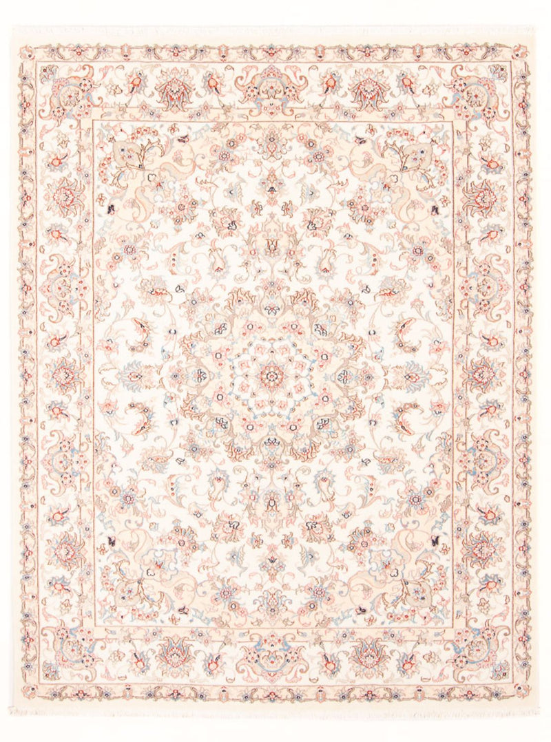 Tapis persan - Tabriz - Royal - 201 x 150 cm - crème