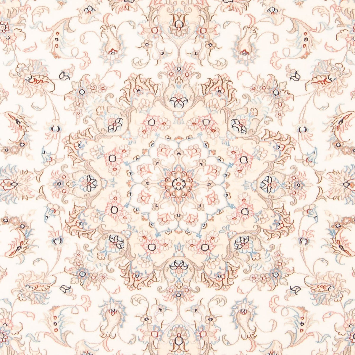 Tapis persan - Tabriz - Royal - 201 x 150 cm - crème