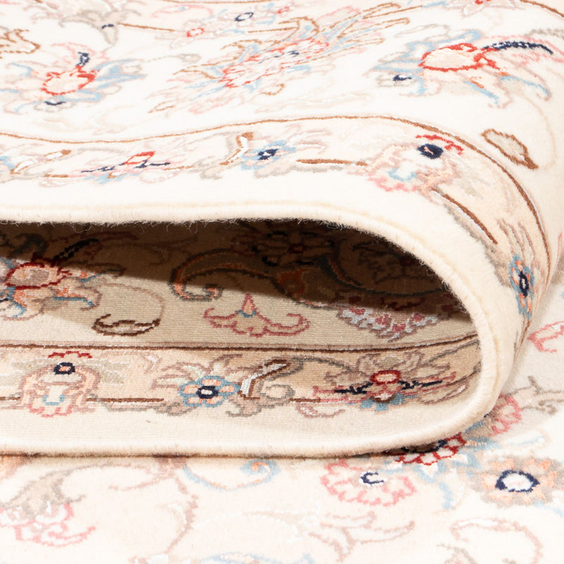 Tapis persan - Tabriz - Royal - 201 x 150 cm - crème