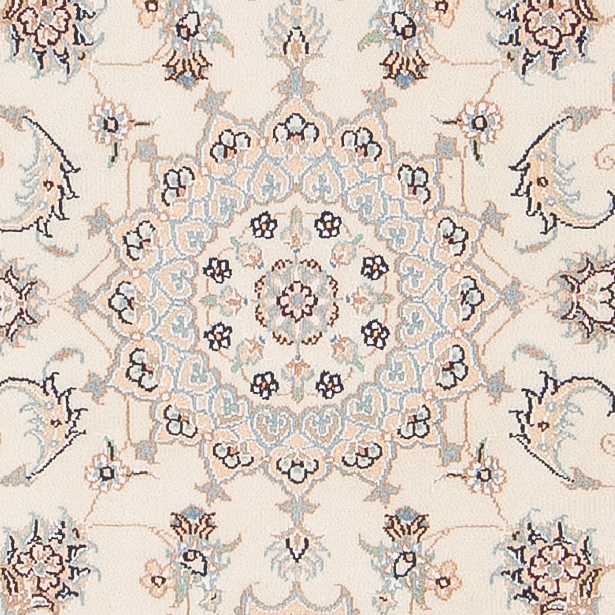 Tapis persan - Nain - Premium - 120 x 78 cm - crème