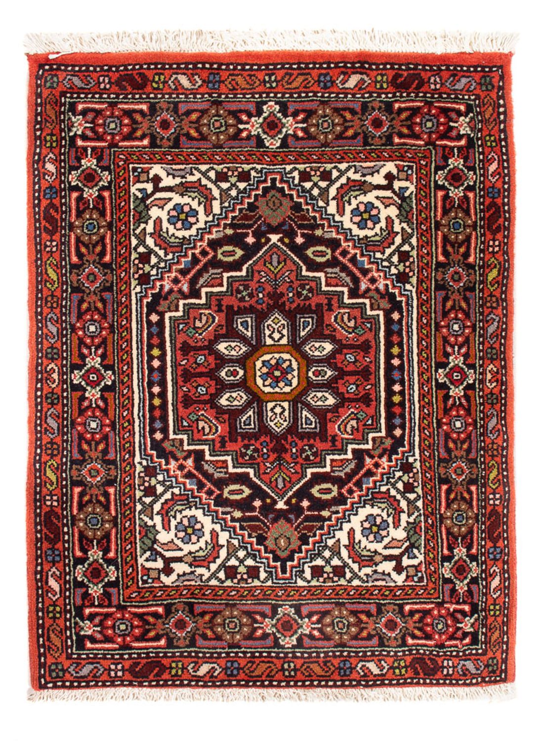 Tapis persan - Nomadic - 60 x 40 cm - crème