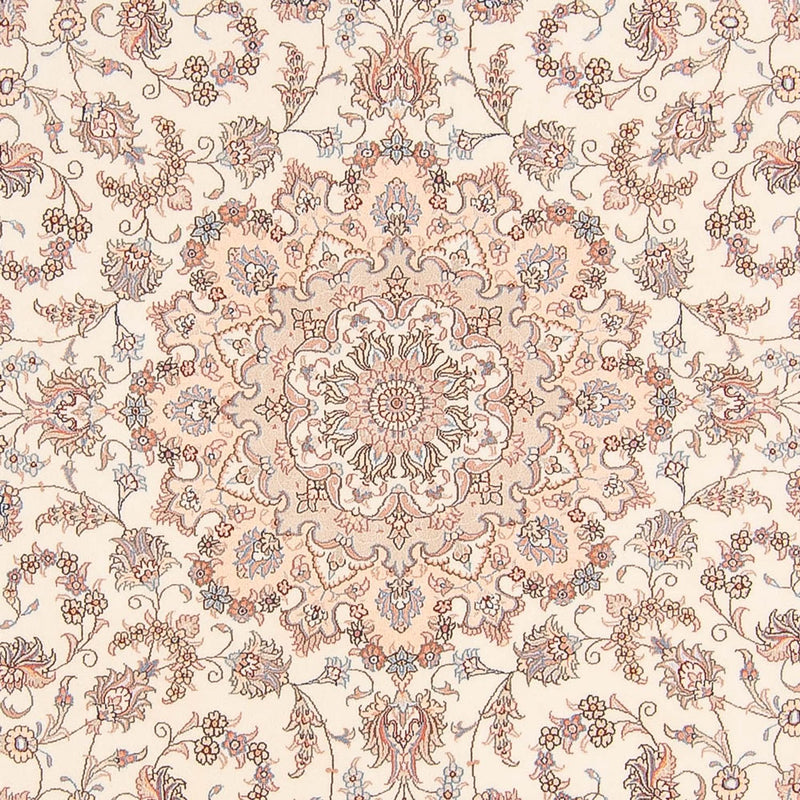 Tapis persan - Tabriz - Royal ronde  - 250 x 250 cm - crème