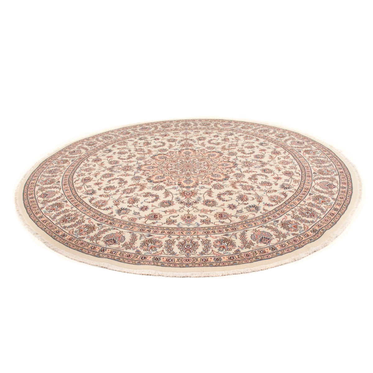 Tapis persan - Tabriz - Royal ronde  - 250 x 250 cm - crème