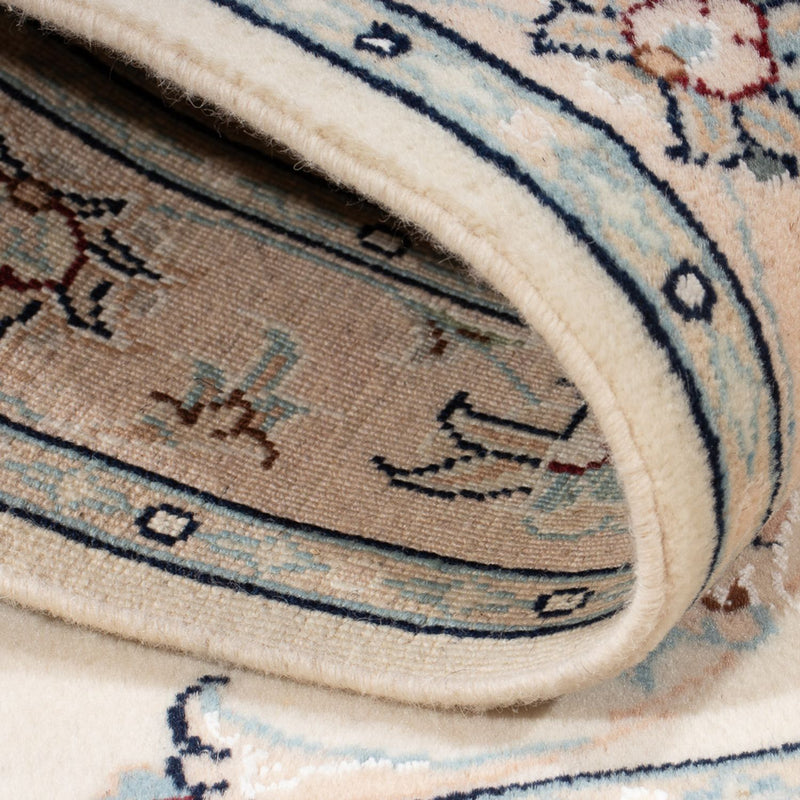Tapis persan - Nain - Premium - 126 x 80 cm - crème