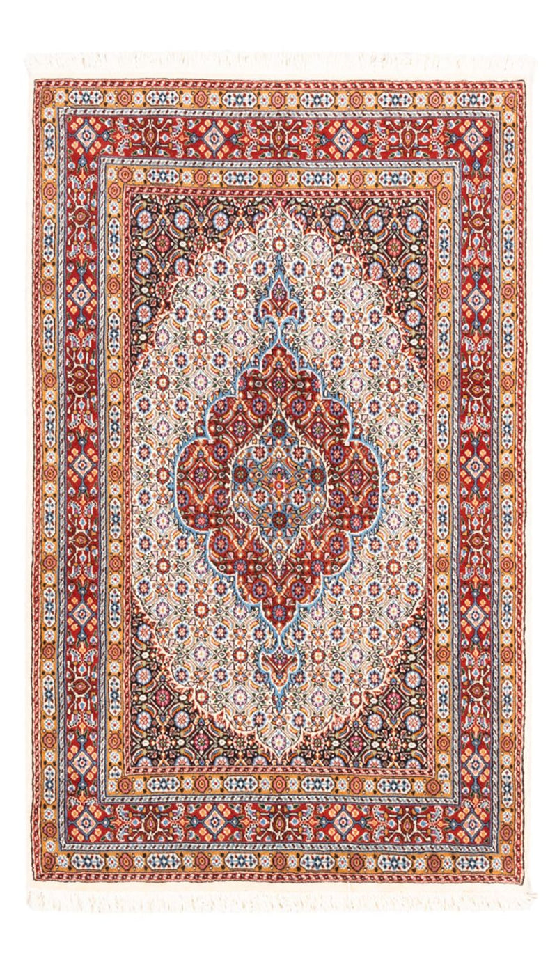 Tapis persan - Classique - 145 x 96 cm - crème