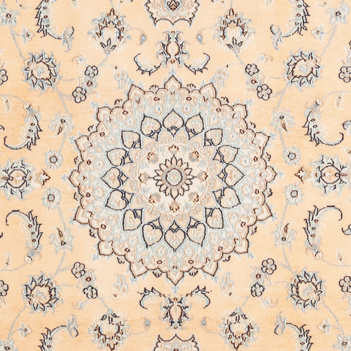 Tapis persan - Nain - Premium - 180 x 118 cm - beige clair