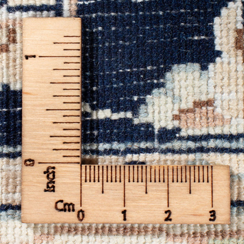 Tapis persan - Nain - Premium - 118 x 78 cm - bleu foncé