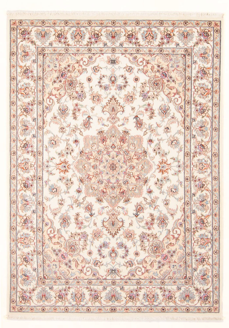 Tapis persan - Tabriz - Royal - 204 x 147 cm - crème