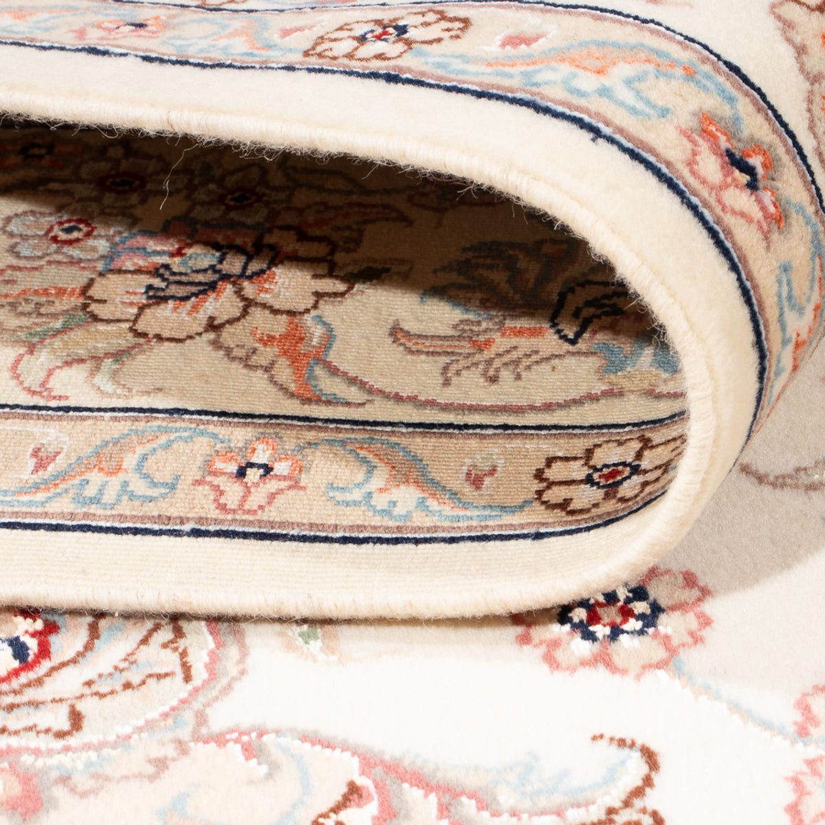 Tapis persan - Tabriz - Royal - 204 x 147 cm - crème