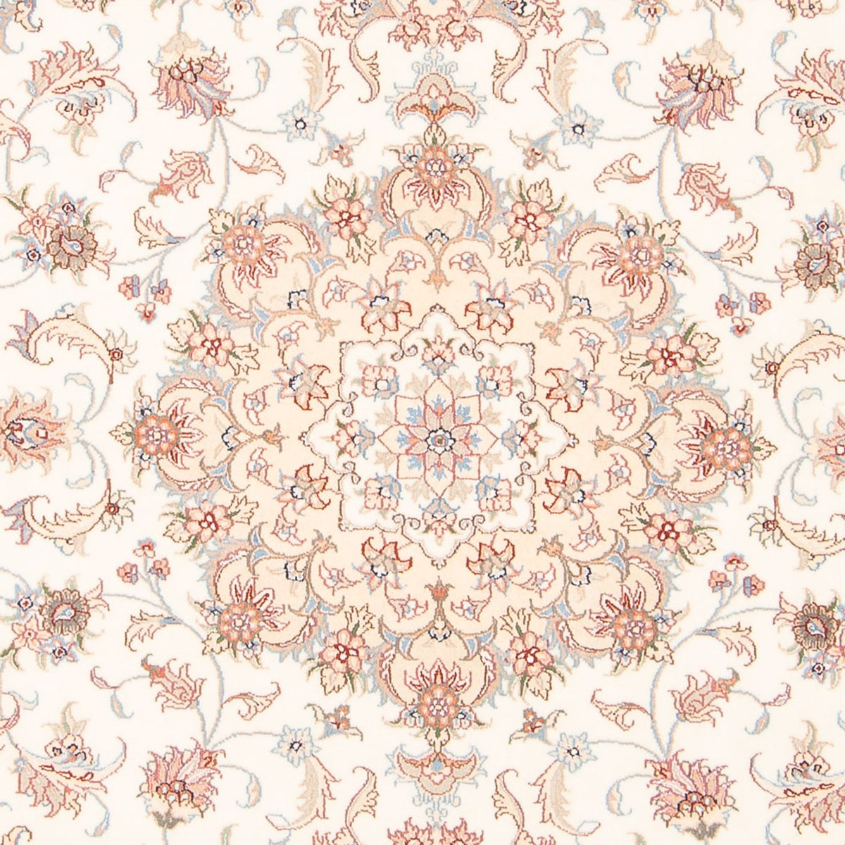 Tapis persan - Tabriz - Royal - 198 x 149 cm - crème