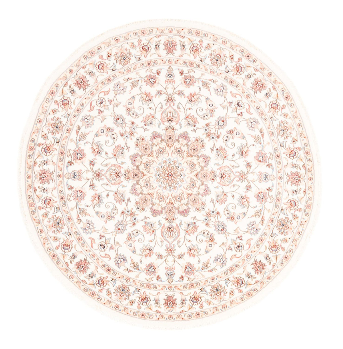 Tapis persan - Tabriz ronde  - 157 x 151 cm - crème