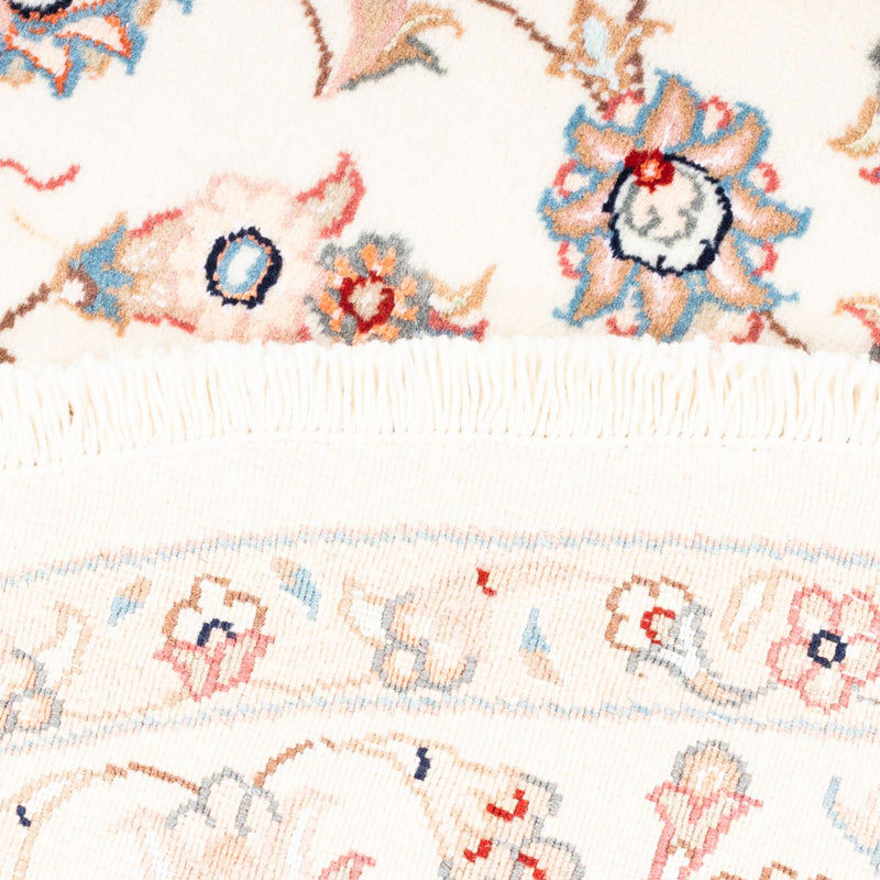 Tapis persan - Tabriz ronde  - 157 x 151 cm - crème