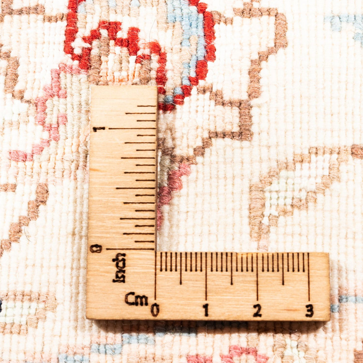 Tapis persan - Tabriz ronde  - 157 x 151 cm - crème