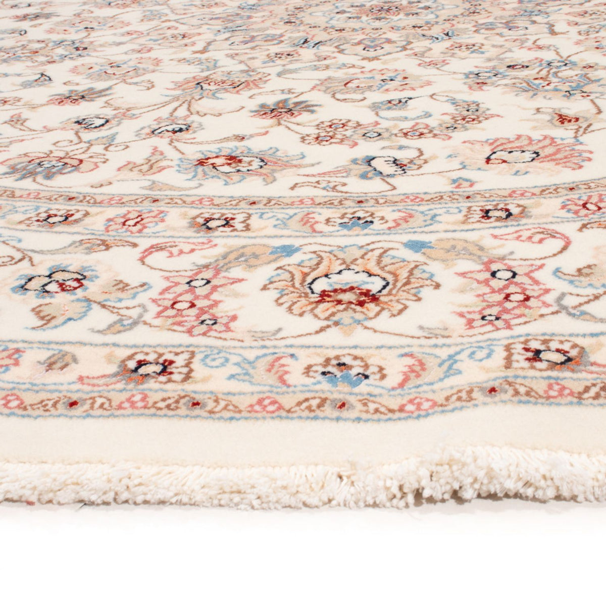 Tapis persan - Tabriz - Royal ronde  - 197 x 194 cm - crème