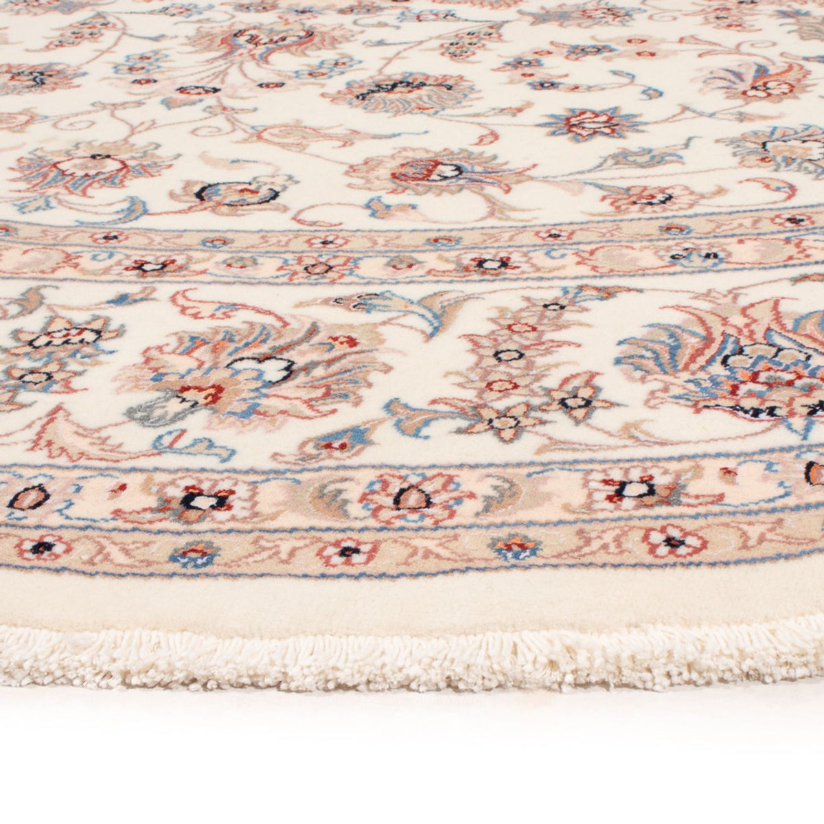 Tapis persan - Tabriz - Royal ronde  - 250 x 250 cm - crème