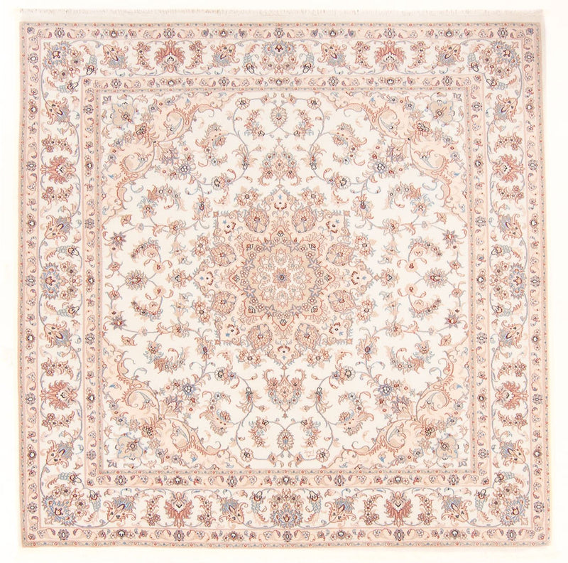 Tapis persan - Tabriz - Royal carré  - 205 x 200 cm - crème