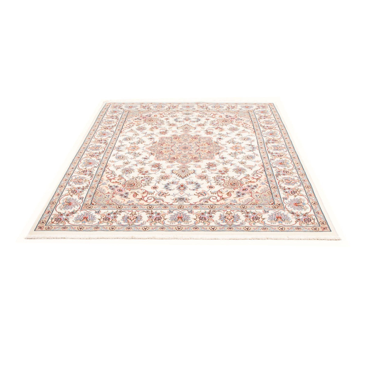 Tapis persan - Tabriz - Royal - 198 x 152 cm - crème