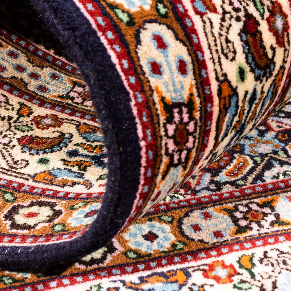 Tapis persan - Classique - 149 x 98 cm - bleu foncé