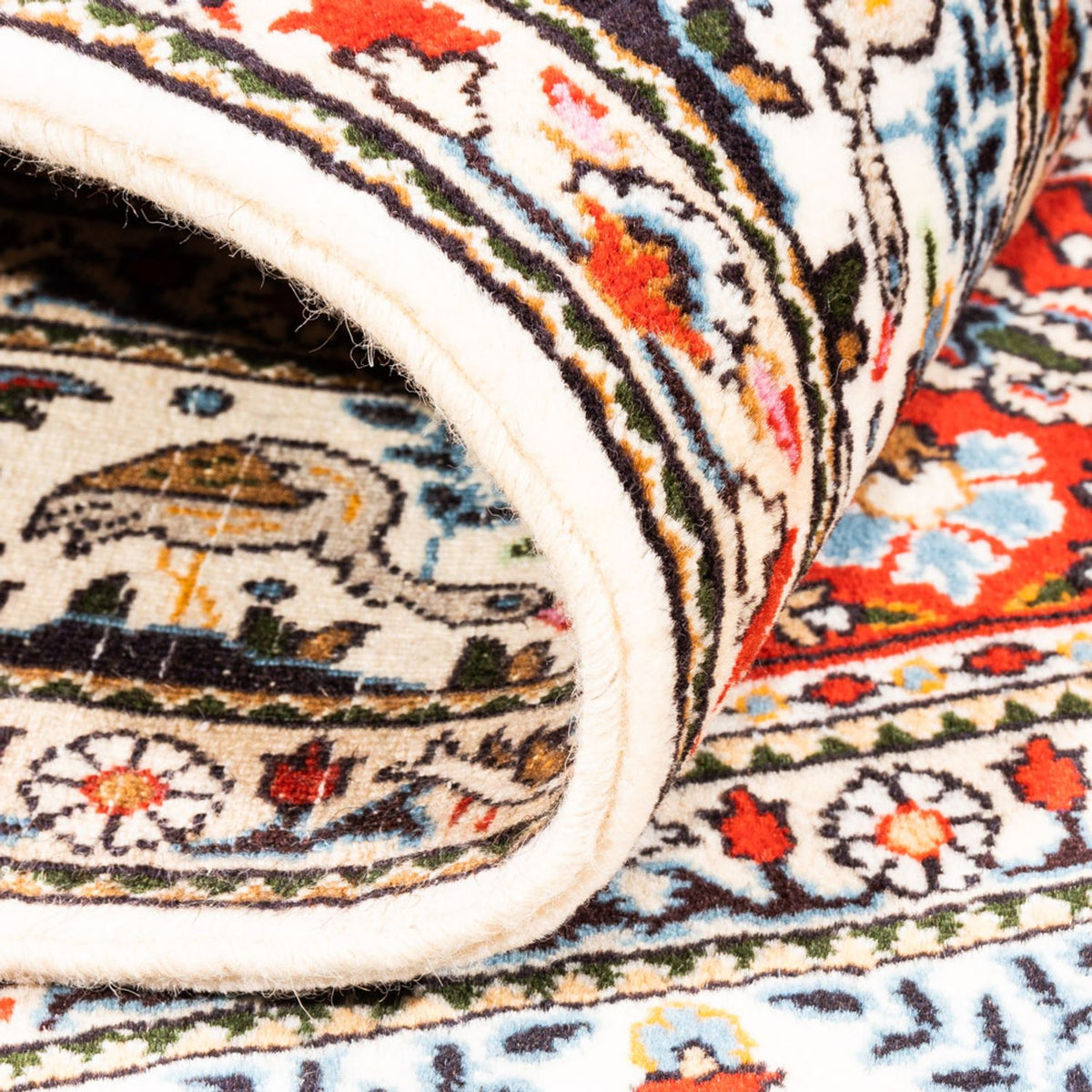 Tapis persan - Classique - 147 x 95 cm - multicolore