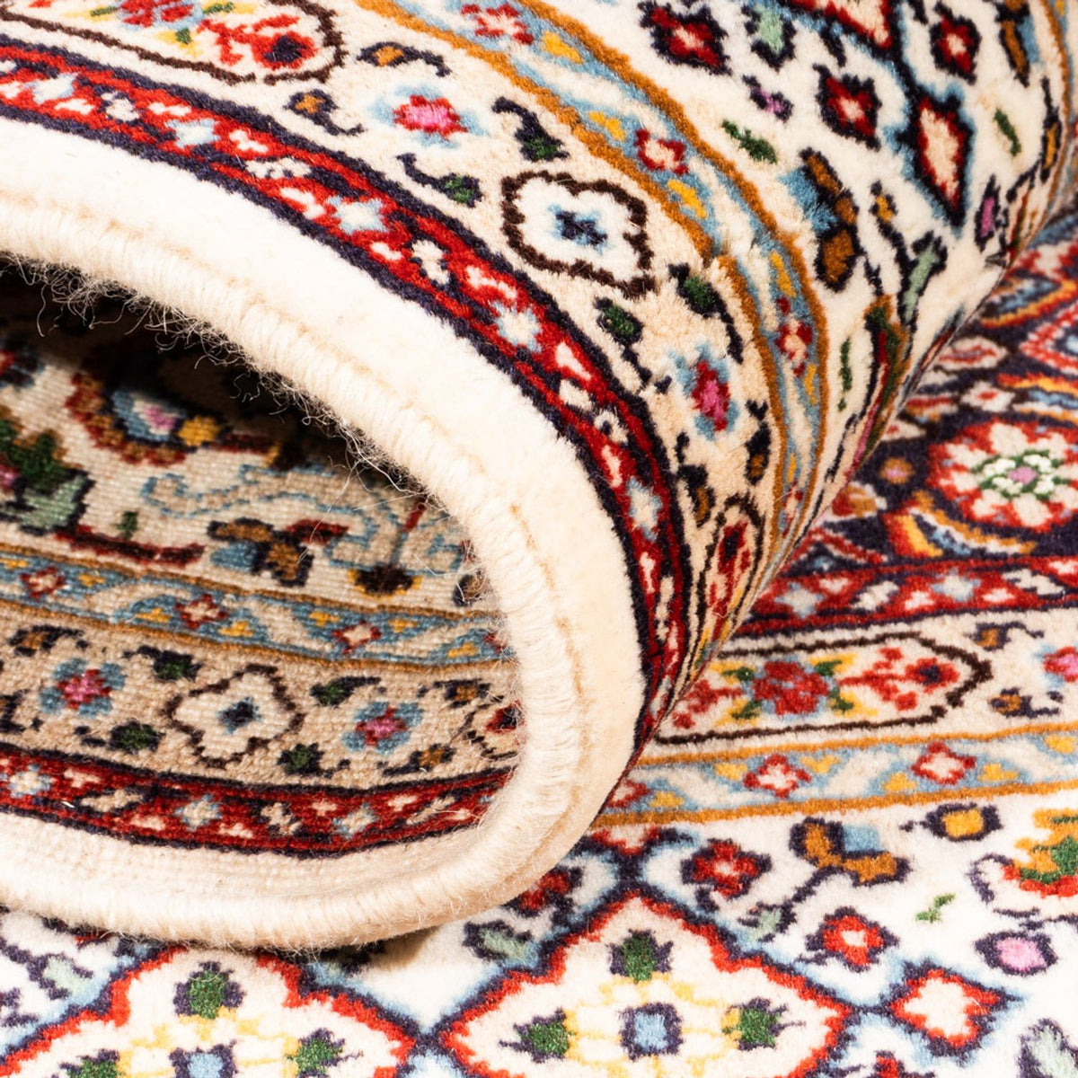 Tapis persan - Classique - 149 x 100 cm - crème