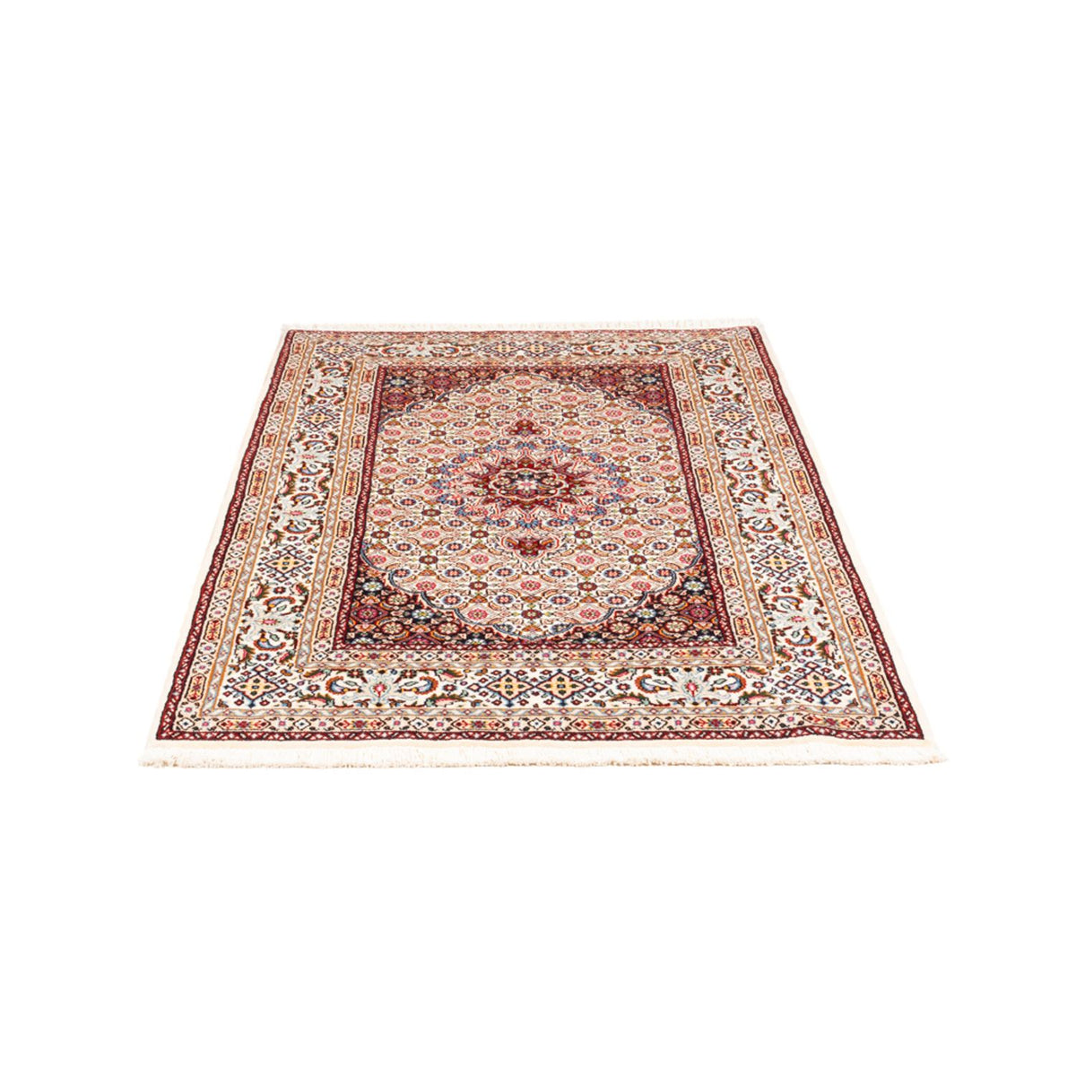 Tapis persan - Classique - 149 x 100 cm - crème