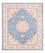 Tapis persan - Tabriz - Royal - 253 x 197 cm - bleu clair
