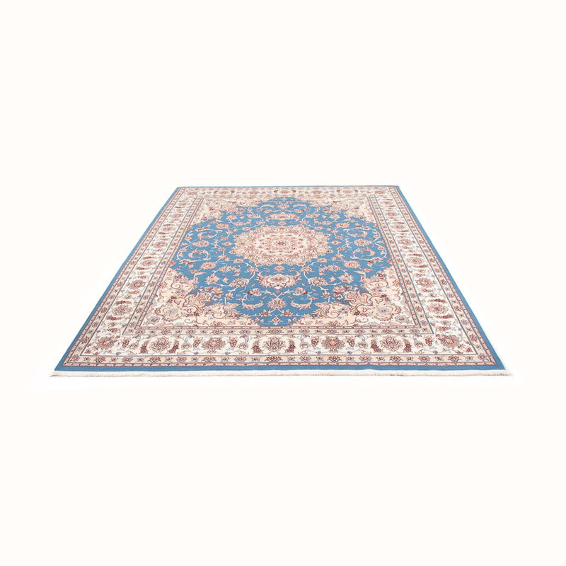 Tapis persan - Tabriz - Royal - 253 x 197 cm - bleu clair