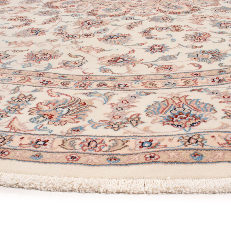 Tapis persan - Tabriz - Royal ronde  - 248 x 248 cm - crème