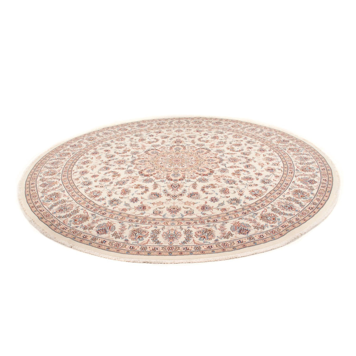 Tapis persan - Tabriz - Royal ronde  - 248 x 248 cm - crème