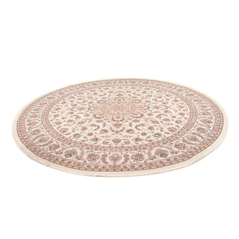 Tapis persan - Tabriz - Royal ronde  - 248 x 248 cm - crème