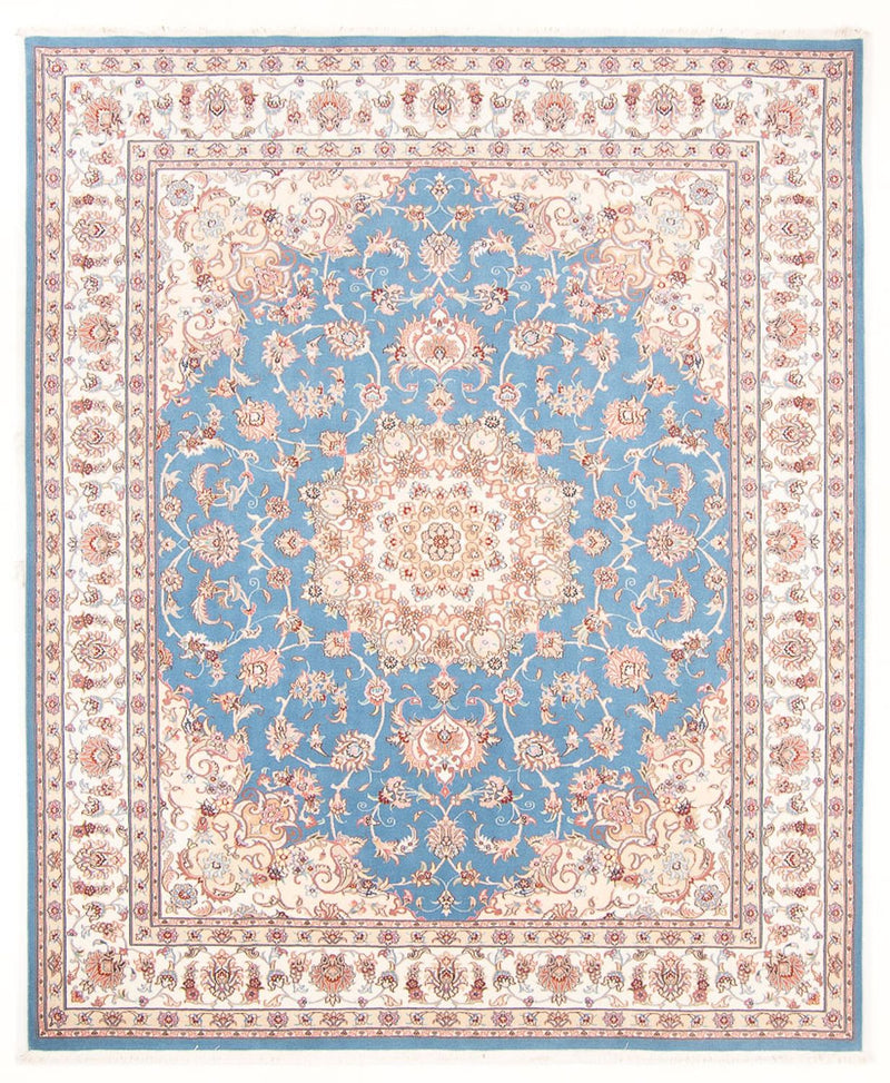 Tapis persan - Tabriz - Royal - 251 x 200 cm - bleu clair