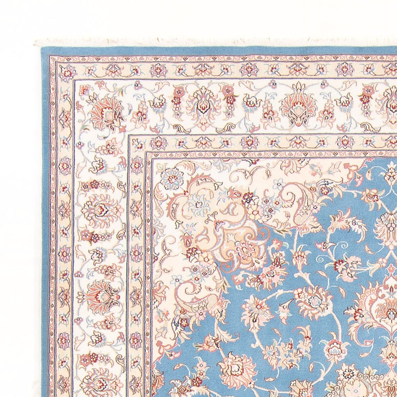 Tapis persan - Tabriz - Royal - 251 x 200 cm - bleu clair