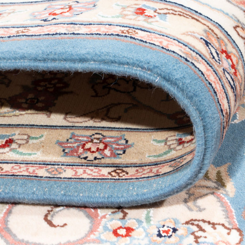 Tapis persan - Tabriz - Royal - 251 x 200 cm - bleu clair