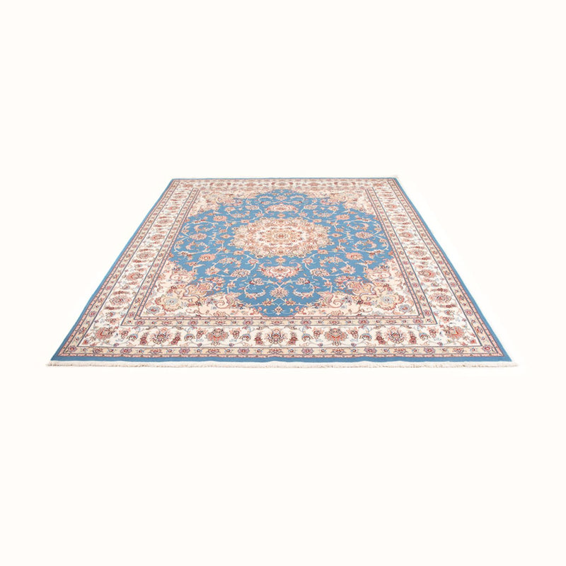 Tapis persan - Tabriz - Royal - 251 x 200 cm - bleu clair