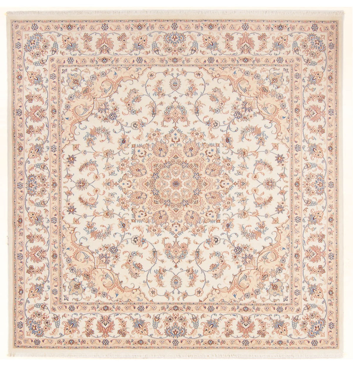 Tapis persan - Tabriz - Royal carré  - 211 x 198 cm - crème