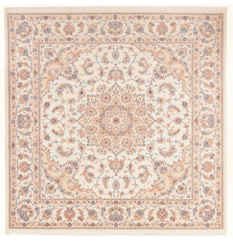 Tapis persan - Tabriz - Royal carré  - 211 x 198 cm - crème
