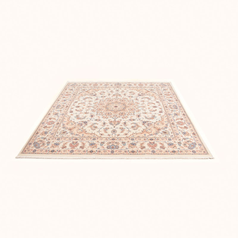 Tapis persan - Tabriz - Royal carré  - 211 x 198 cm - crème