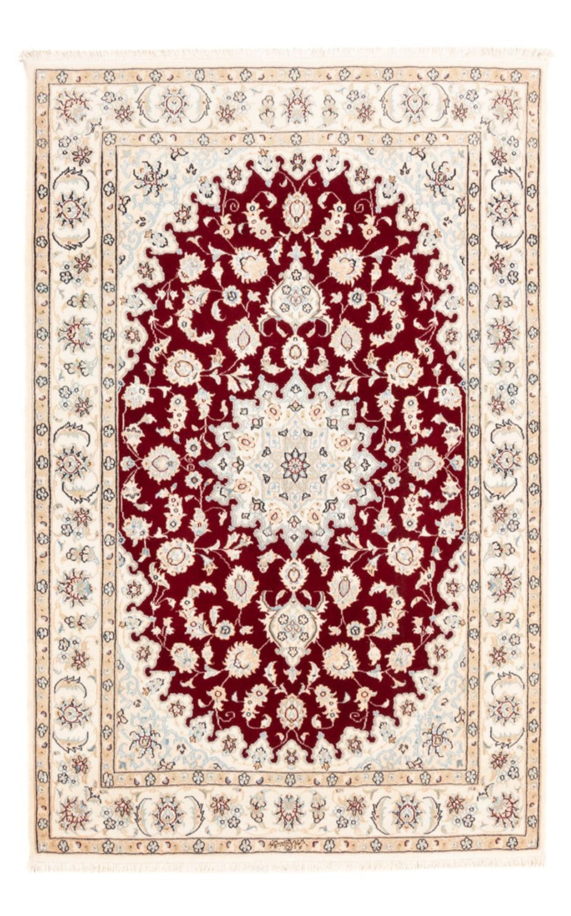 Tapis persan - Nain - Premium - 178 x 122 cm - rouge