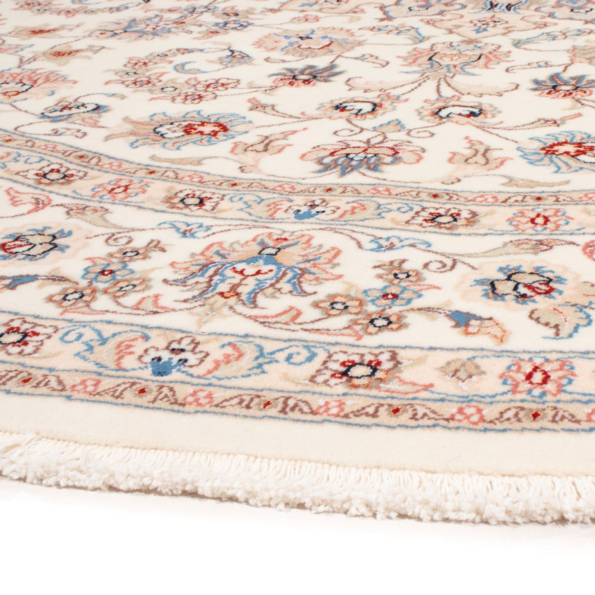 Tapis persan - Tabriz - Royal ronde  - 199 x 197 cm - crème