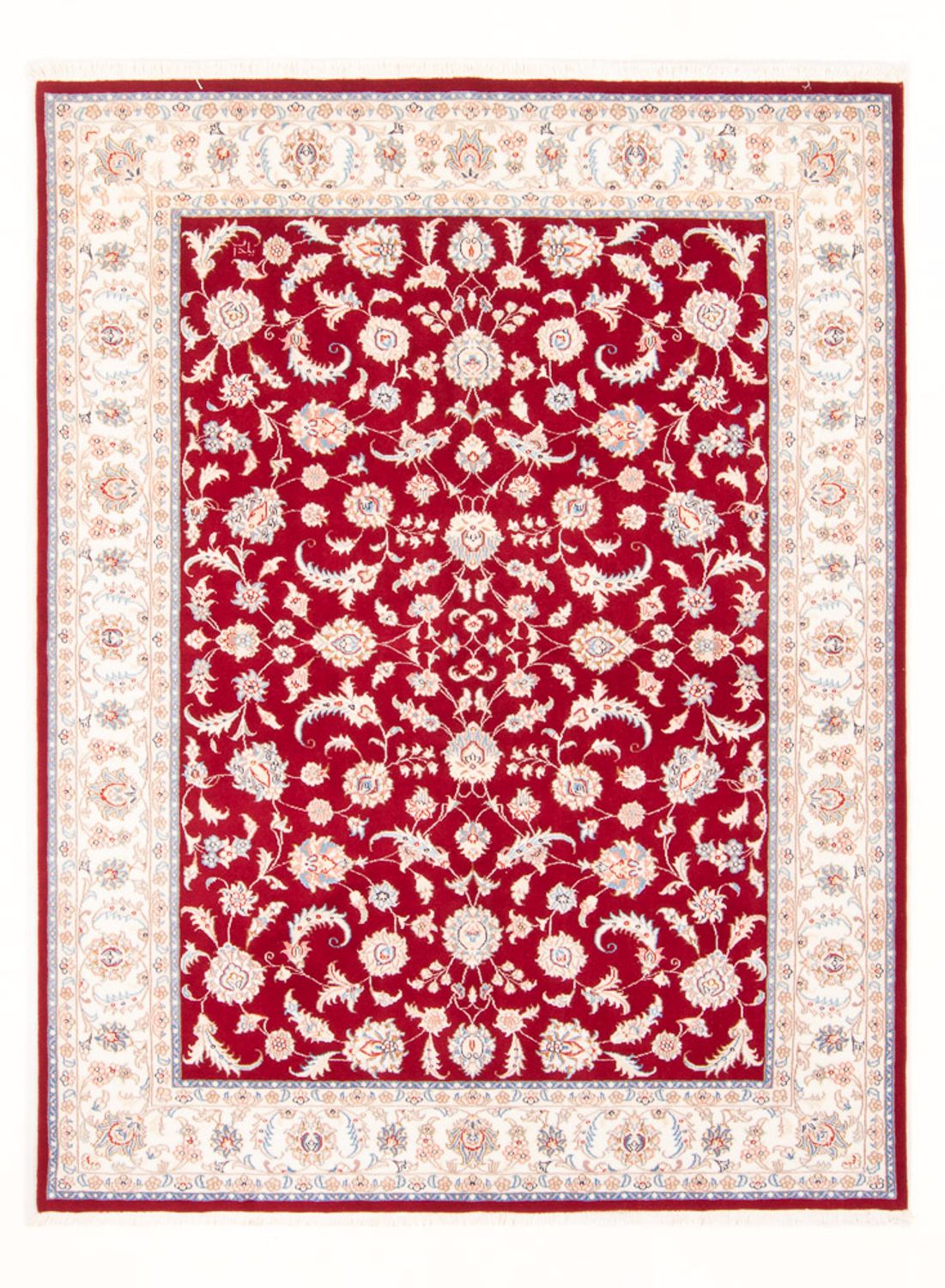 Tapis persan - Tabriz - Royal - 200 x 150 cm - rouge