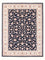 Tapis persan - Tabriz - Royal - 201 x 153 cm - bleu foncé