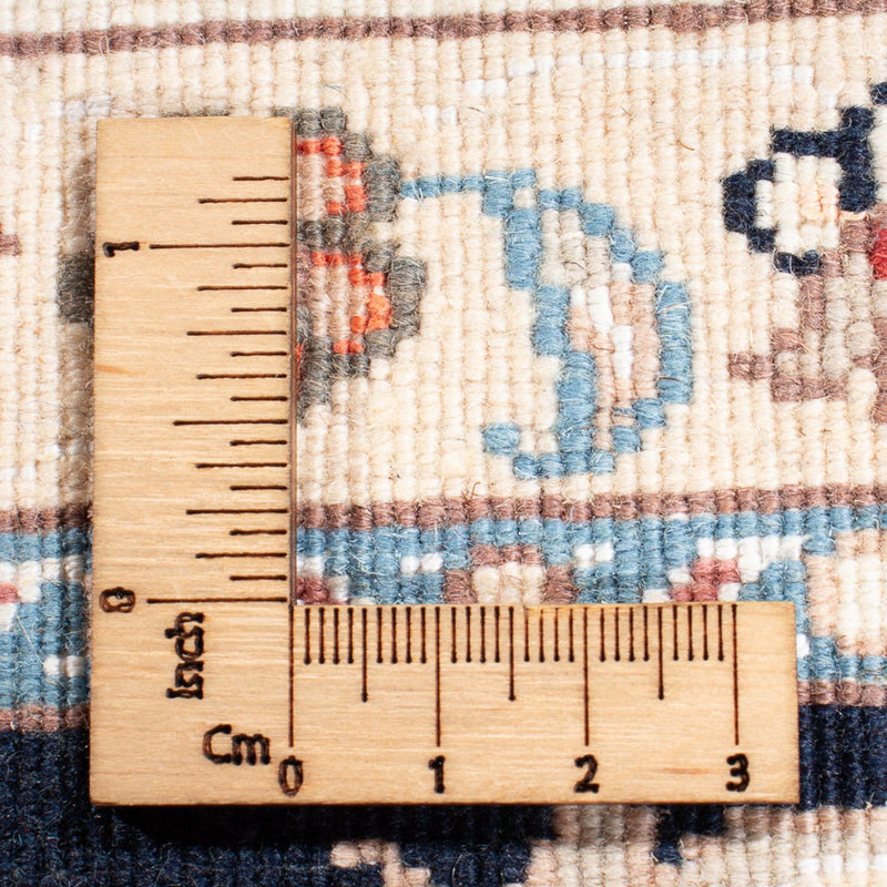 Tapis persan - Tabriz - Royal - 201 x 153 cm - bleu foncé