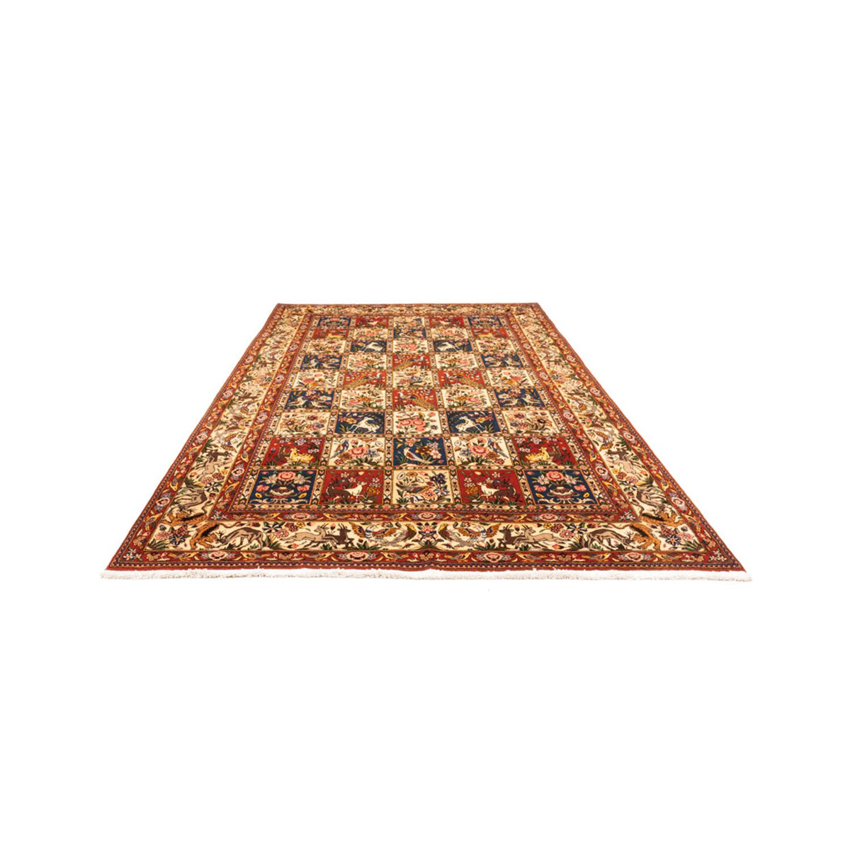 Tapis persan - Nomadic - 291 x 204 cm - beige foncé
