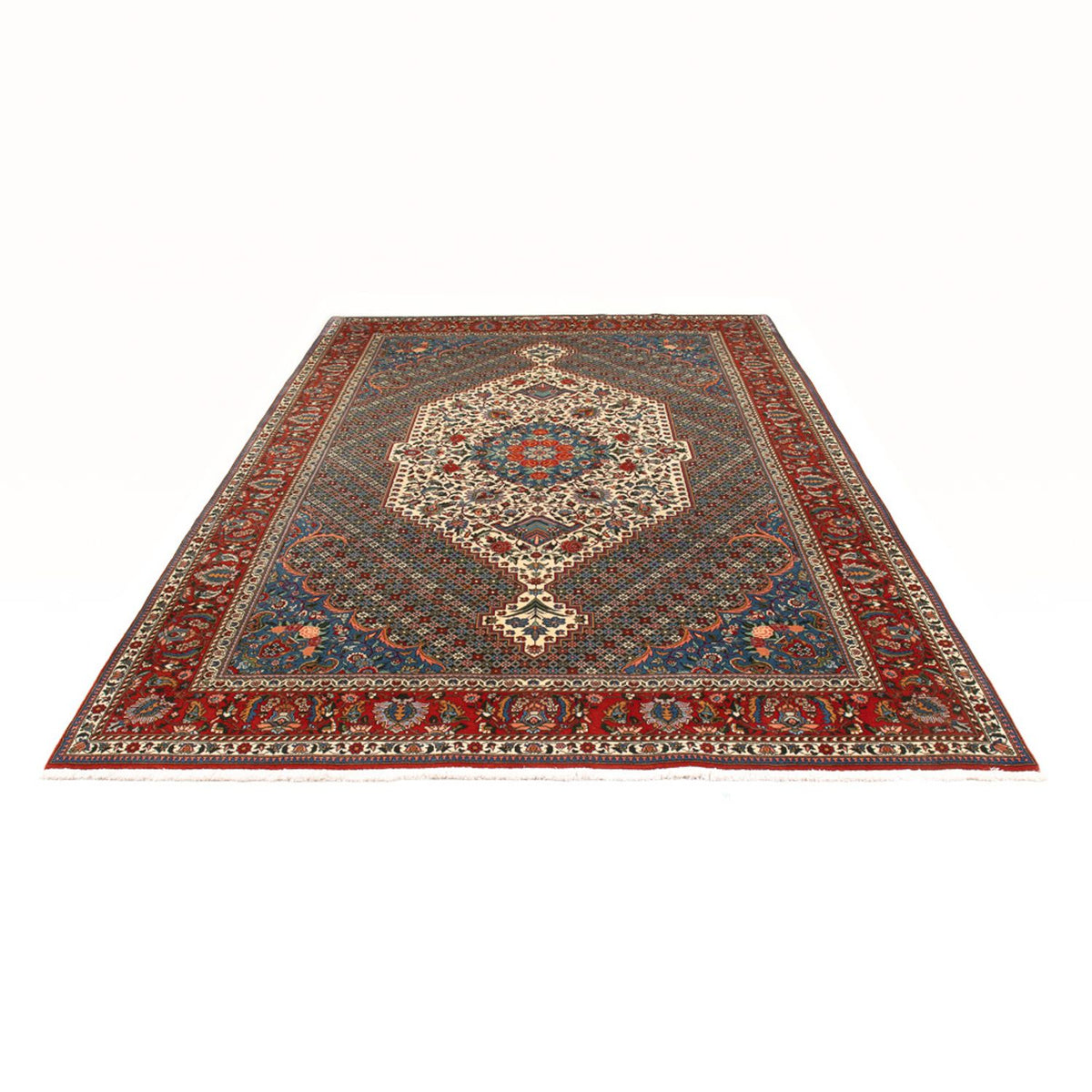Tapis persan - Nomadic - 315 x 200 cm - bleu foncé